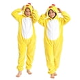 thumbnail image 1 of Ruyang Kids Onesie Plush Fuzzy Funny Animal Jumpsuits Boys Girls Fleece Warm One Piece Halloween Dress Up Clothes, 1 of 4