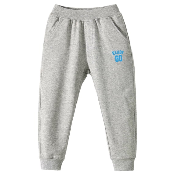 Ruyang Kids Pants Kids Soft Brushed Fleece Jogger Sweatpants Soft Fleece Lined Open Bottom Youth Athletic Pants Boys Pants