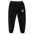 thumbnail image 1 of Ruyang Kids Pants Kids Soft Brushed Fleece Jogger Sweatpants Soft Fleece Lined Open Bottom Youth Athletic Pants Boys Pants, 1 of 4