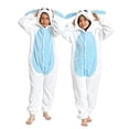 thumbnail image 1 of Ruyang Kids Plush Hooded Jumpsuit Bunny Dress Up Role Play Outfit Cute Animal Zipper Bodysuits Daily Fall Casual Clothes, 1 of 4