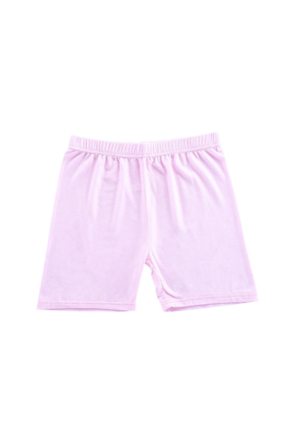 Little Girls Knee Length B𝗶ke Shorts Cotton Baby Girls' Shorts Kids Biker Shorts Under Dress Dance Short Leggings