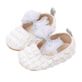 thumbnail image 1 of Ruyang Newborn Baby First Walking Shoes Shiny Bow Non-Slip Soft Sole Shoes Summer Lightweight Breathable Princess Shoes, 1 of 7