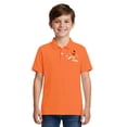 thumbnail image 1 of Ruyang Polo Shirts for Boys Girls Solid Soccer Print Baggy Casual Short Sleeve Summer Lightweight Outdoor Athletic Blouse T Shirts, 1 of 5