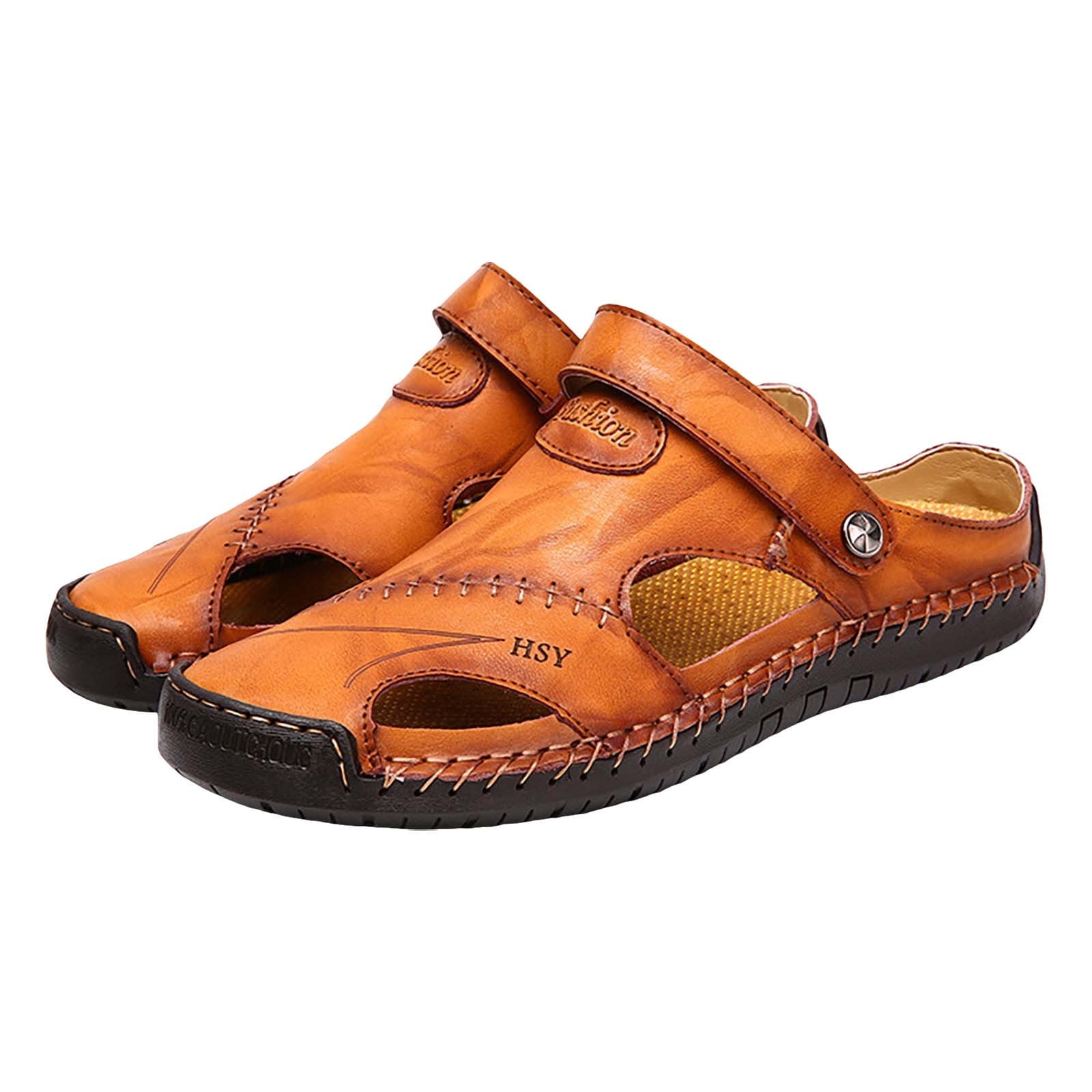 Men\'s Orange Athletic Sandals Open Toe Hiking Outdoor Non-slip Sandals Casual 7 Best Hiking Sandals in 2026 | RunRepeat main image 3