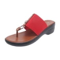 thumbnail image 1 of Ruyang Sandals for Women Wedge Shoes Comfortable Orthopedic Sandals Womens Dressy Summer Flip Flops Casual Walking Wedges, 1 of 5
