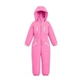 thumbnail image 1 of Ruyang Snow Suit for Teen Girls One Piece Ski Outfit Boys Winter Warm Hooded Snowsuit Zip Up Mock Neck Ski Overall, 1 of 9