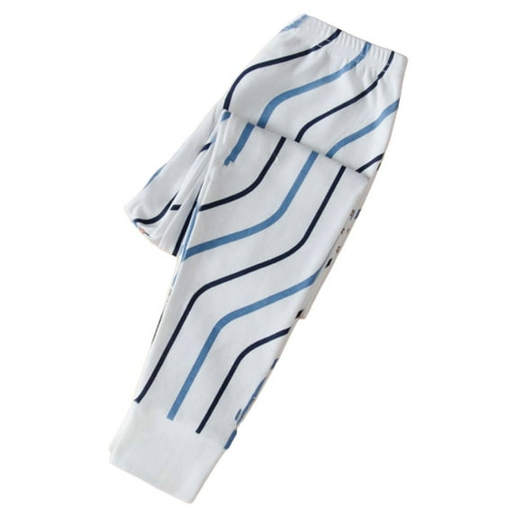 Ruyang 𝒦𝒾𝒹𝓈 Soft Long Pants Girls Boys House Bedroom Pants 𝐋ounge Lightweight Warm Cotton 𝗖artoon Animal Pants For Childrens