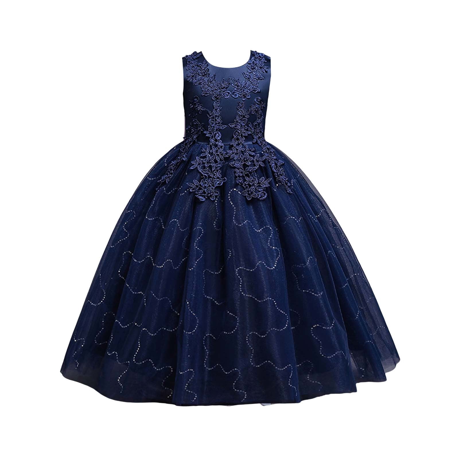 Luxurious Flower Girl Dresses Ball Gown Lace Beaded Tiers Tulle Little Kids Birthday Pageant Wedding Gowns