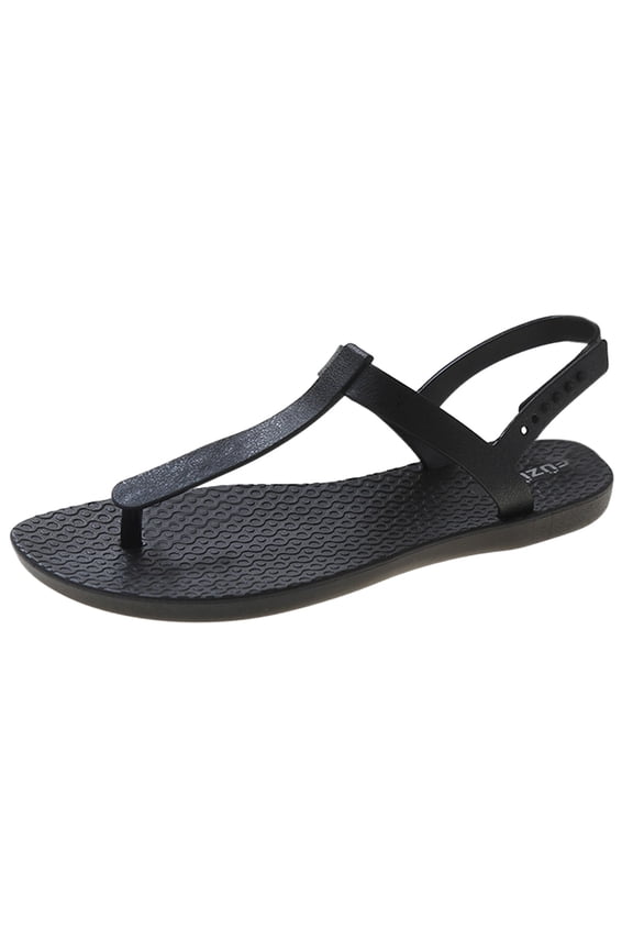 Summer New Flat Sandals Fashion Outwear Herringbone Sandals Beach Sandals Active Sandals Women