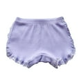 thumbnail image 1 of Ruyang Toddler Baby Girl Bloomers Shorts Elastic Waist Ruffled Plaid Print Cotton Short Pants Cute Summer Shorts Clothes, 1 of 3