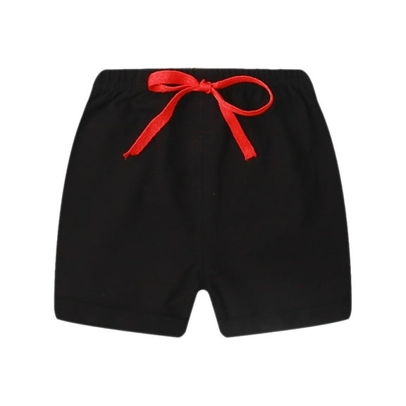 Ruyang Toddler Boys Shorts with Pockets Pull on Jogger Wide Leg Short Pants for Summer Casual Athletic Beach Trousers Bottoms