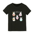 thumbnail image 1 of Ruyang Toddler Girl T Shirts Short Sleeve Tee Shirts Easter Baby Bunny Tshirt Easter Clothes Shirt Top Crop Top for Kids, 1 of 8
