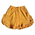 thumbnail image 1 of Ruyang Toddler Girls Ruffles Shorts Pants Kids Baby Workout Fashion Skirt Shorts Summer Beach Sports Shorts Pull on Shorts, 1 of 9