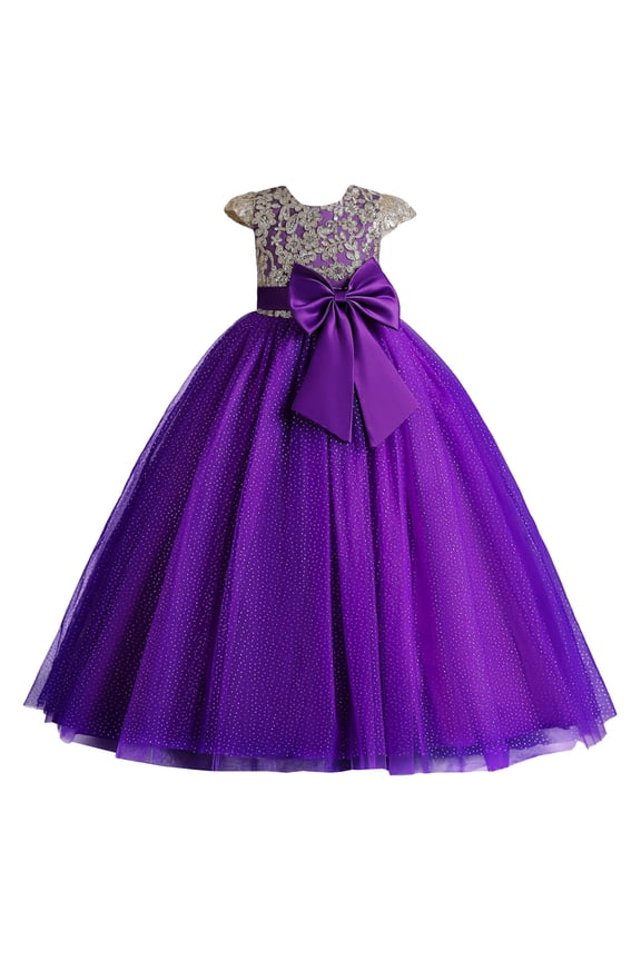 Toddler Kids Girl Sequin Lace Dresses Long Maxi Gowns Princess Pageant Party Dress Sleeveless Floor Tulle Tutu Skirts