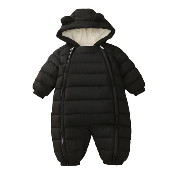 Ruyang Toddler Puffer Snow Pants Baby Boys Girls Winter Warm Snowsuit Zip Up Quilted Down Overalls Windproof Ski Bibs Outfit