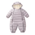 thumbnail image 1 of Ruyang Toddler Puffer Snow Pants Baby Boys Girls Winter Warm Snowsuit Zip Up Quilted Down Overalls Windproof Ski Bibs Outfit, 1 of 5