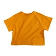 thumbnail image 1 of Ruyang Toddler Short Sleeve T Shirts Summer Oversized Tops Trendy Crewneck Basic Tees for Baby Boys Girls Casual School Clothes, 1 of 9