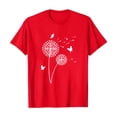 thumbnail image 1 of Ruyang Tops for Women Trendy Summer Casual Short Sleeve Sunflower Graphic Round Neck T Shirts Blouse Plus Size Womens Tees Tops, 1 of 3