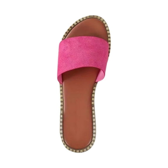 Ruyang Women'S Beach Sandals Hollow Casual Slippers Flat Shoes Retro Sandals Kitty Slippers for Women
