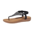 thumbnail image 1 of Ruyang Women's Beach Sandals Hollow Casual Slippers Flat Shoes Retro Clip Toe Slippers Comfortable Sandals for Women, 1 of 9