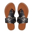 thumbnail image 1 of Ruyang Women's Beach Slippers Hollow Casual Clip Toe Slippers Flat Shoes Vintage Sandals House Slippers for Women Size 11, 1 of 9