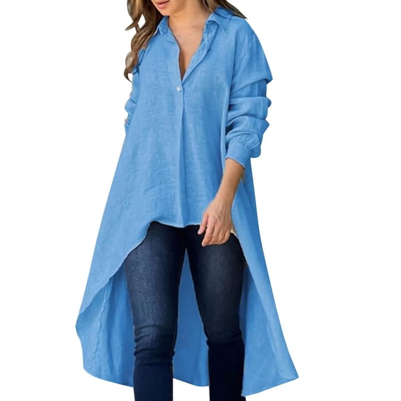 Ruyang Women's Elegant Long Sleeved Fashionable Solid Color Loose Collar Shirt for Women The Strokes Top Top and Tail