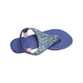 thumbnail image 1 of Ruyang Women's Flat Sandals Casual Glitter Sequin Sandals Clip Toe Sequin Sandals Espadrille Wedge Sandals for Women under 30, 1 of 8