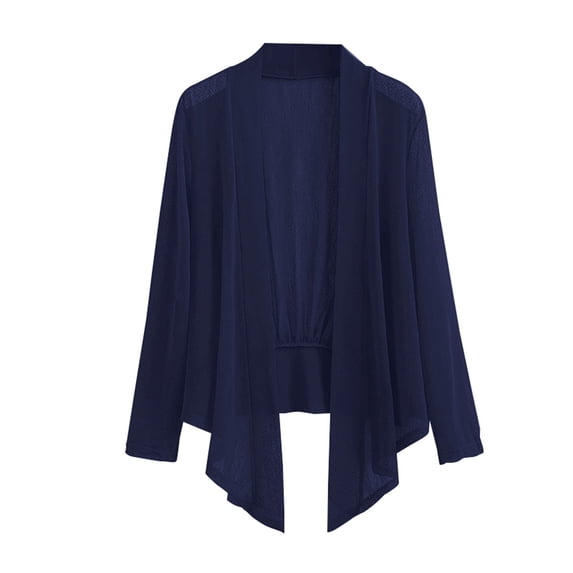 Ruyang Women's Long Sleeve Ice Silk Knit Skirt V Neck Cardigan Womens Long Sleeve Button down Knit Cardigan Sweater