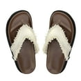 thumbnail image 1 of Ruyang Women's Sandals Summer Design Feeling Small Thick Sole Clamping Slippers Herringbone Slippers with Grips for Women, 1 of 5