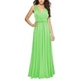 thumbnail image 1 of Ruyang Women's Summer Wrap Dress Formal Dresses Cocktail Tea Party Dress 2024 Ruffle V-Neck Wedding Guest Bridesmaid Dress, 1 of 5