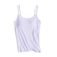 thumbnail image 1 of Ruyang Womens Tank Tops With Built In Bras 2024 Plus Size Padded Workout Tops Casual Athletic Camisole Tops Summer Trendy Clothes, 1 of 4