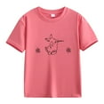 thumbnail image 1 of Ruyang Y2K Bunny Graphic Tees for Teens Girl Easter Short Sleeve Baggy T-Shirt Going Out Streetwear and School Tee Tops, 1 of 1