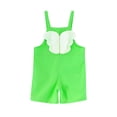 thumbnail image 1 of Ruyang Youth Shortalls for Girls Boys Classic Sleeveless Romper Soft Bib Overall Shorts School Jumpsuit Wide Leg Preppy Clothes, 1 of 6