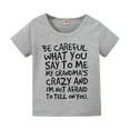 thumbnail image 1 of Ruyang Youth Summer Basic T Shirt Letter Print Short Sleeve Tees Tops Baby Kids Unisex Crew Neck Cotton Casual Clothes Shirt, 1 of 9
