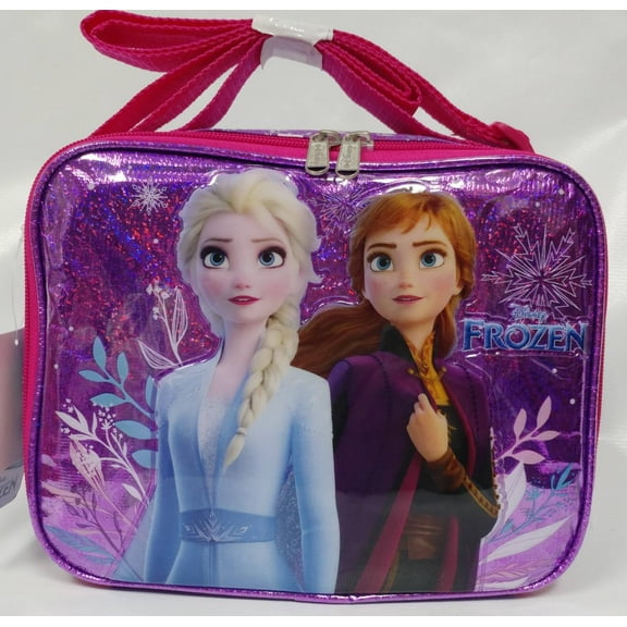 Ruz Disney Frozen Insulated 10" Inch Bento Lunch Bag Box for Travel (B04557)