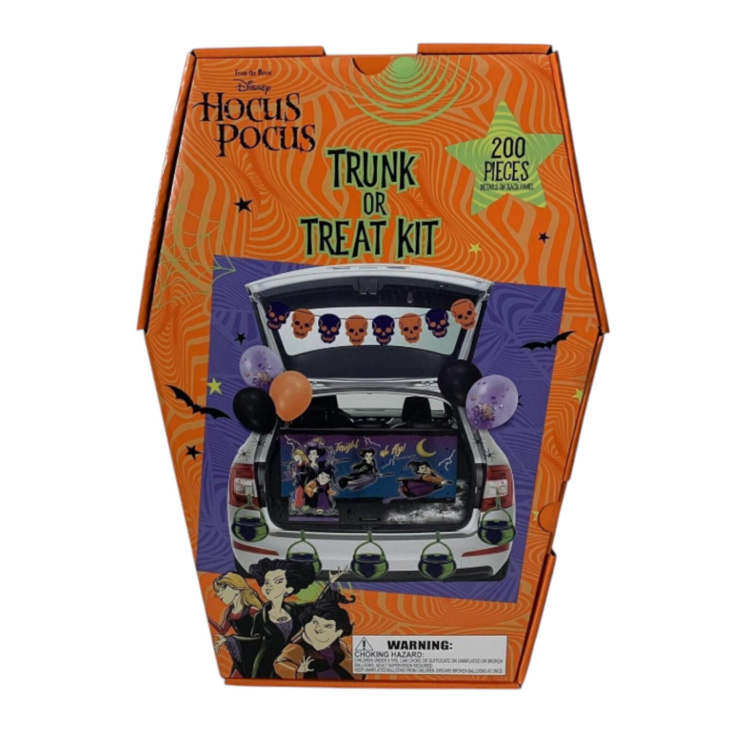 Glaring Set 4 Federe Per Cuscini Halloween 45x45 Cm | Tema Hocus Pocus, Fattoria Autunnale, Senza Imbottitura