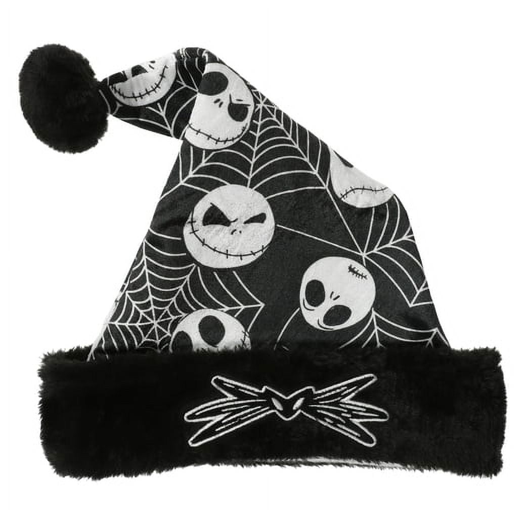 Ruz Jack Skellington 16 inch Santa Hat, Black
