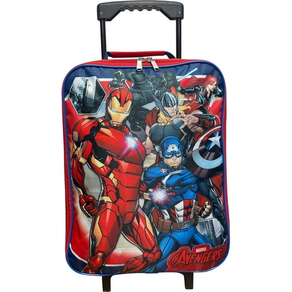 Ruz Marvel Avengers 15" Collapsible Wheeled Pilot Case - Small Rolling Luggage