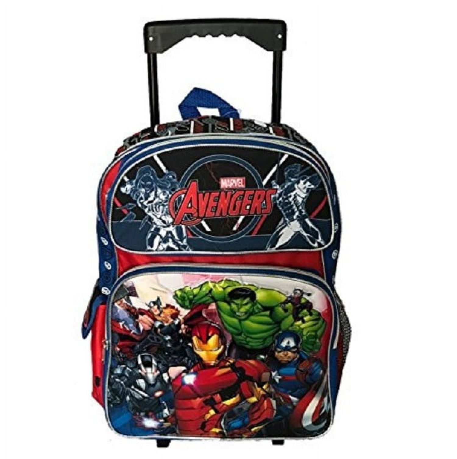 Avengers backpack with wheels hotsell