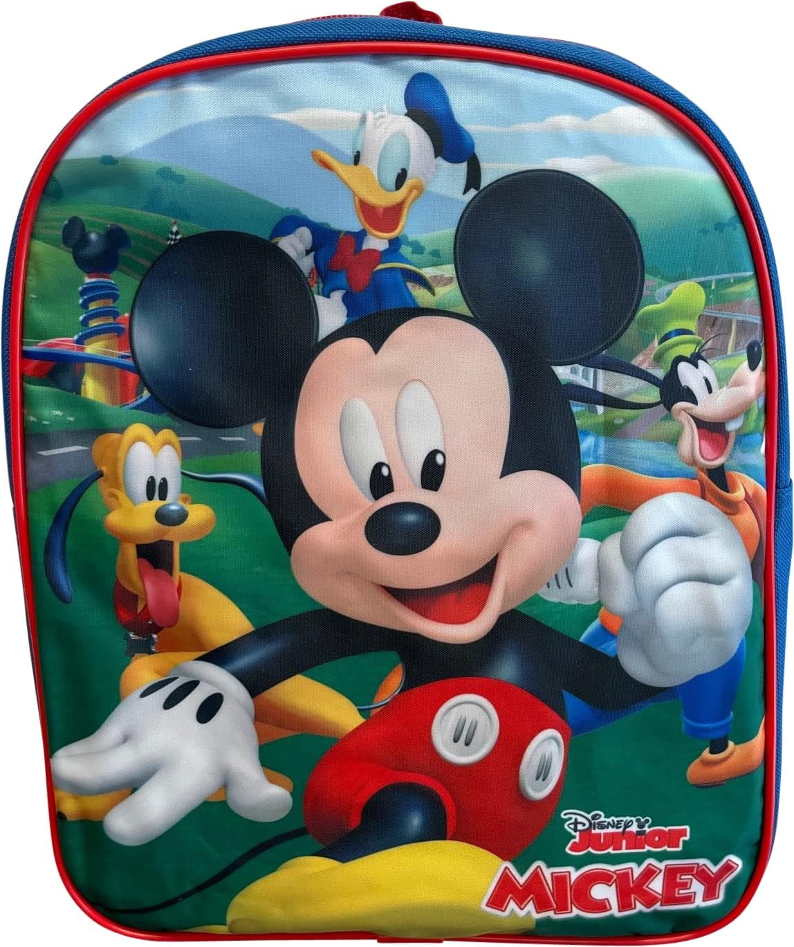 Ruz Mickey Mouse Toddle Boy 12 Inch Mini Backpack (Blue-Red) - Walmart.com