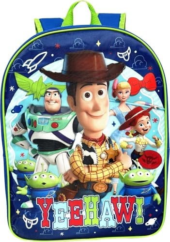 Toy Story 5-Piece Backpack Set With Lunch Box & Water Bottle - Perfect For School & Travel