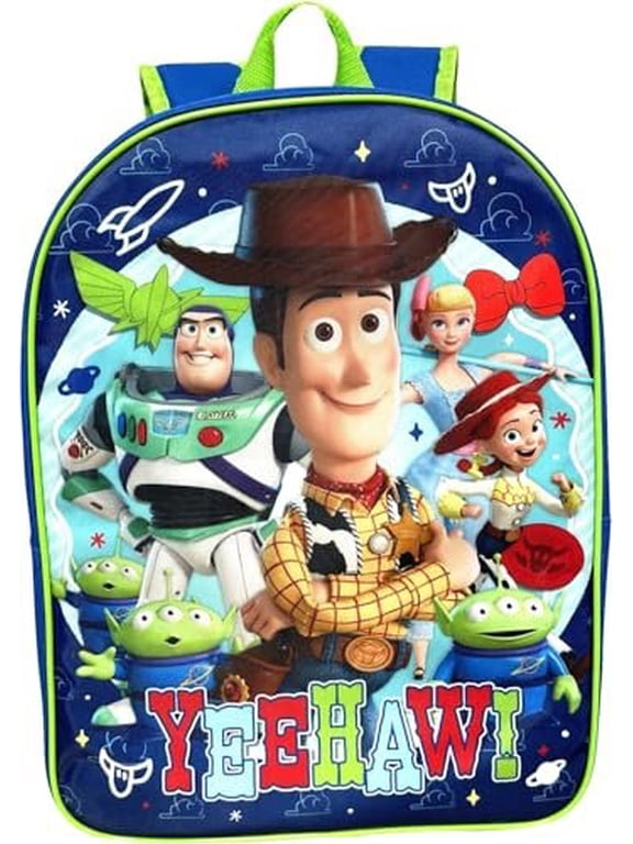 Toy Story Kid's 15" School Backpack Toy Story Yeehaw!