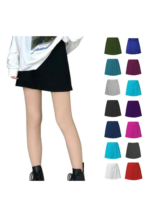 Women's Stylish Spandex Comfy Fold-Over Long Maxi Skirt, Women's Layered Tiered Sheer Shirt Extender Extender Half Slip Plus Size Skirt Black One Size