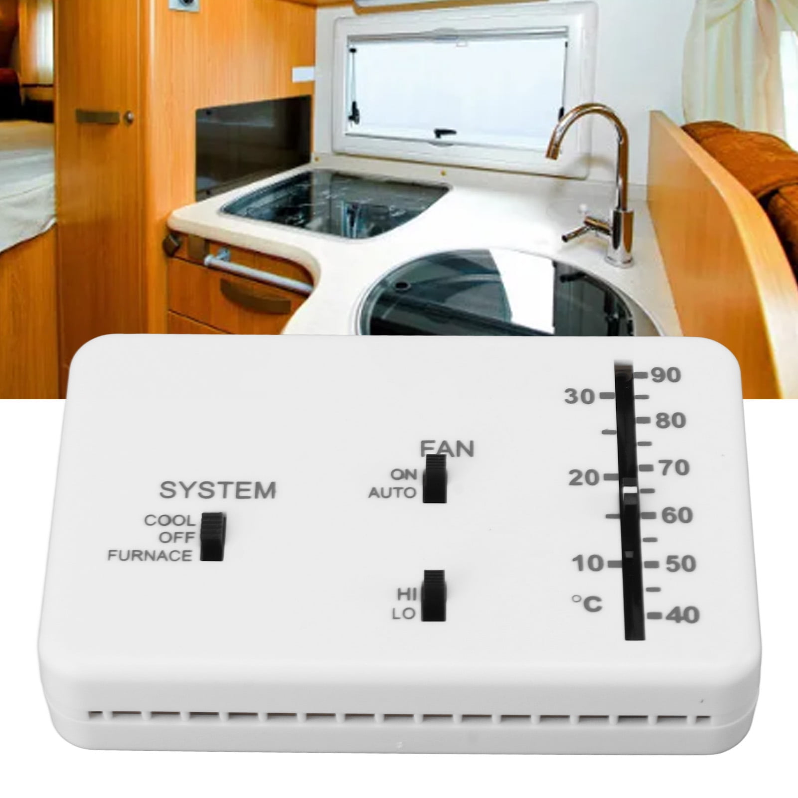 Rv Analog Thermostat Rv Analog Thermostat Replacement Rv Thermostat