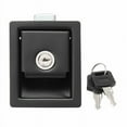 thumbnail image 1 of Rv Car Paddle Entry Door Lock Latch Handle Knob -Trailer Pull Type Panel Door Lock, 1 of 8