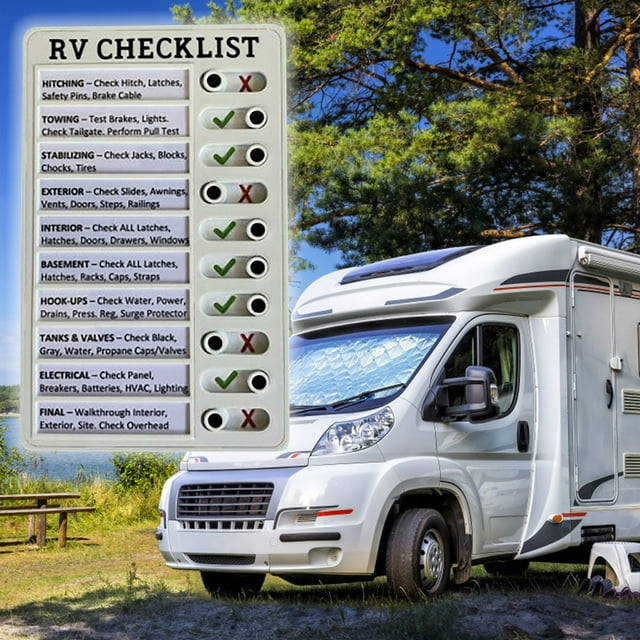 Rv Checklist Project Inspection Rv Inspection Registration Form