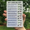 thumbnail image 1 of Rv Checklist For Travel Trailers And Motorhomes, Essential Departure And Arrival Reminders, Reusable 3D Printed Biodegradable Pla Design With Easy-Move Sliders, 1 of 9