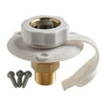 Rv City Water inlet with Check Valve Flange Hose Connector Connection ...