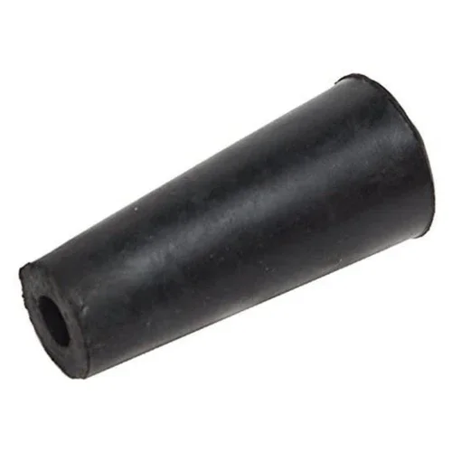 Rv Designer E227, Entry Door Stop Bumper, Black Rubber, 2-1/4 Inch, With Screws