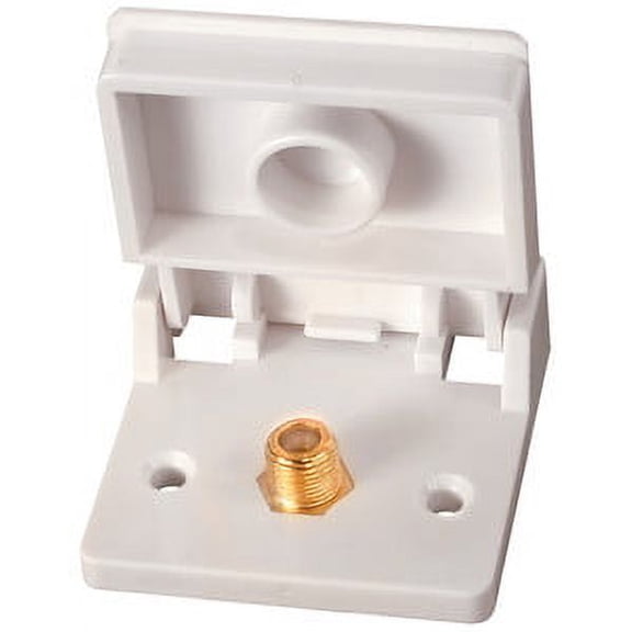 Rv Designer T111 Weatherproof Tv Jack-Wht